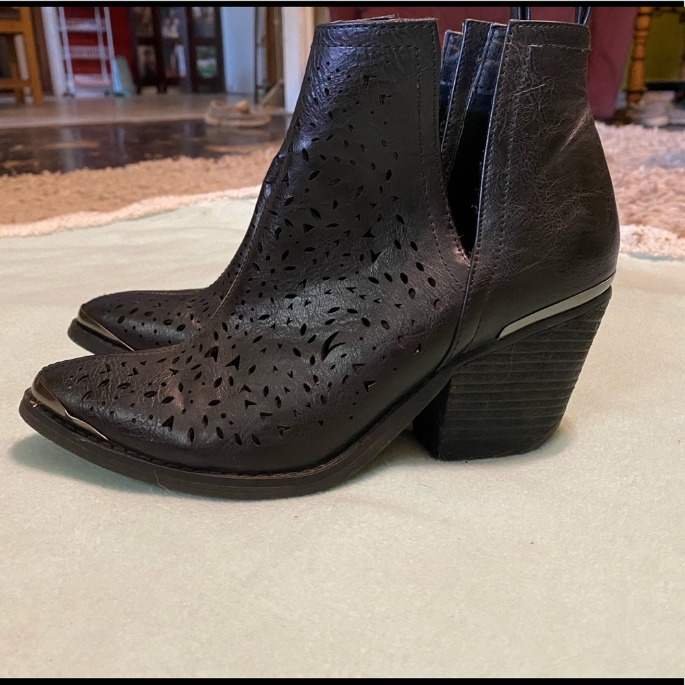 Black booties